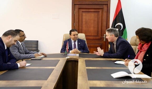 العابد يبحث مع السفير الألماني تعزيز التعاون مع الوكالات العاملة في ليبيا - 322960289 649905160265663 8375366252713176028 n