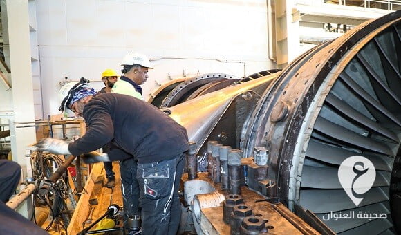 الكهرباء تواصل أعمال صيانة الوحدة السادسة بمحطة الرويس - 325356359 885925609108624 3469334277069437944 n