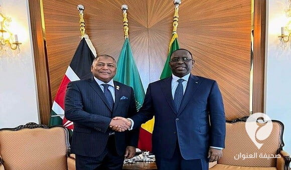المبروك والرئيس السنغالي يبحثان تفعيل الاستثمارات الليبية في السنغال - 326000049 701144818224580 6575620098378212632 n