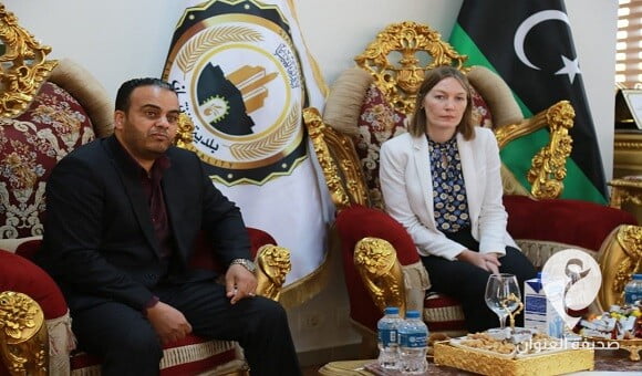 نائبة السفيرة البريطانية: بريطانيا تشارك رغبة أهالي الزنتان في إجراء الانتخابات - 326946885 1940598312938379 1185839770868308069 n