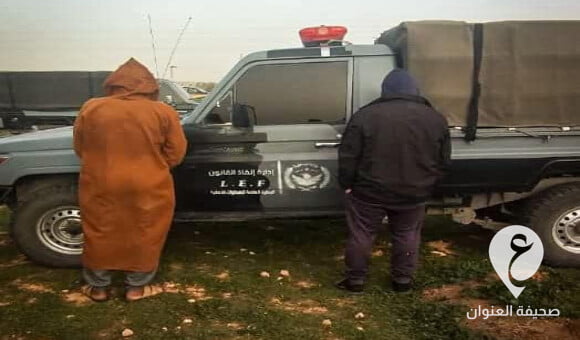 القبض على شخصين قاما بتكسير صمام لنقل مياه النهر الصناعي في منطقة فم ملغة - PSD العنوان 2023 01 20T121253.385