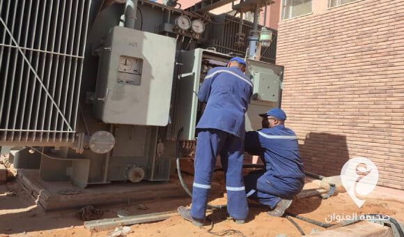 الكهرباء: جنود الجيش الأزرق يواصلون أعمال الصيانة بالشبكة بمختلف المناطق - PSD العنوان 2023 01 30T140549.352