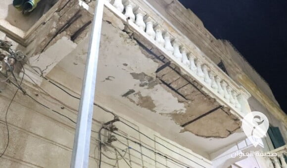 انهيار منزل فوق ساكنيه في شارع بالخير بطرابلس دون أضرار بشرية - PSD العنوان 2023 01 31T093755.805