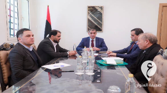 اللجنة المالية المكلفة من الحكومة الليبية تناقش آخر المستجدات - مشروع جديد 9