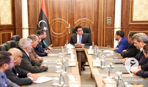 المنفي يلتقي ممثلي الاتحاد العام لعمال قطاع النفط والغاز - 329026713 1492245461600677 1167841708537920431 n