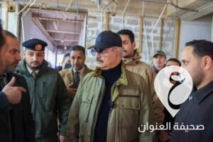 المشير حفتر يشرف على أعمال الصيانة في جامعة بنغازي - FB IMG 1675976500015