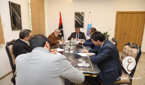 القطراني يبحث مع أعضاء غرفة الطوارئ الخاصة ببلدية المرج المشاريع المستهدفة - PSD العنوان 19 1