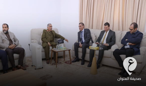 القطراني وأعضاء غرفة الطوارئ الوزارية يبحثان مع الناظوري سبل دعم بلدية المرج - PSD العنوان 2023 02 18T204126.921