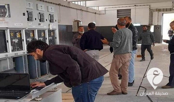 الكهرباء: شحن محطة كهرباء جودايم في الزاوية - 331551348 137039155685254 6238419948660683982 n