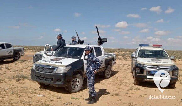 دوريات أمنية على طول الشريط الحدودي مع تونس - 3333322