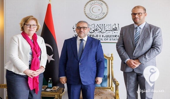 مساعدة وزير الخارجية الأمريكية تبحث مع المشري دعم عقد الانتخابات - 336794730 5949807321774441 7963031255183006684 n