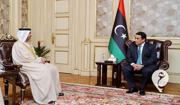 المنفي يبحث مع السفير الإماراتي الوضع السياسي في ليبيا - 336913593 641697254433600 5104046275518304320 n