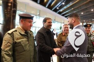 بالصور| الطرابلسي يستقبل 5+5 والقيادات الأمنية والعسكرية بالمنطقة الغربية والشرقية - 337411148 570597035041720 8418284483916680186 n
