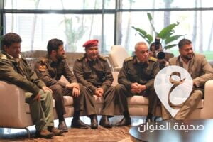بالصور| الطرابلسي يستقبل 5+5 والقيادات الأمنية والعسكرية بالمنطقة الغربية والشرقية - 337516632 954511795573641 681594458645255117 n
