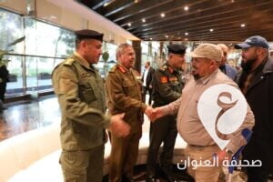 بالصور| الطرابلسي يستقبل 5+5 والقيادات الأمنية والعسكرية بالمنطقة الغربية والشرقية - 337526019 1438623783340169 2546278076507450598 n