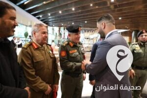 بالصور| الطرابلسي يستقبل 5+5 والقيادات الأمنية والعسكرية بالمنطقة الغربية والشرقية - 337885674 932823284571766 2450987559498133080 n