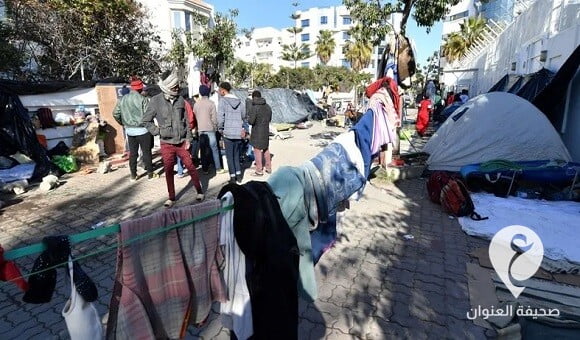 تفاقم أزمة المهاجرين في تونس - 338157920 235213285540281 6499354066164728070 n