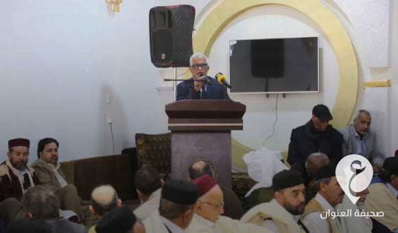 الهيئة الوطنية لمشايخ وأعيان ليبيا تؤكد أن الحل في ليبيا يجب أن يكون ليبيًا - PSD العنوان 2023 03 05T013009.790