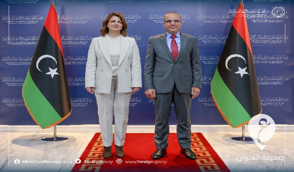 المنقوش تبحث مع اللافي مستجدات وتطورات الأوضاع السياسية محليًا ودوليًا - العنوان الاخير 19