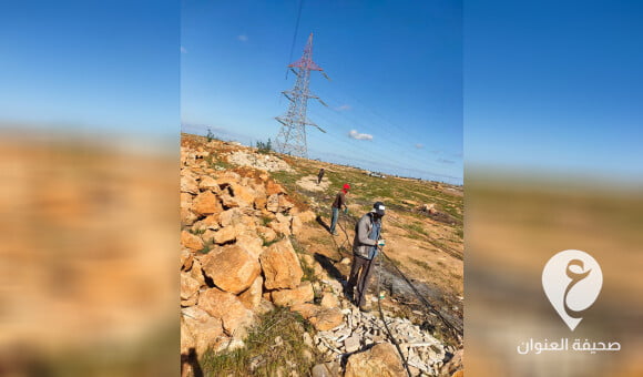 العامة للكهرباء: صيانة خط نقل الطاقة بوعطني _ سي فرج - العنوان الاخير 3 2