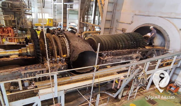 البدء في إجراء أعمال العمرة الجسيمة لإحدى وحدات محطة الجبل الغربي - العنوان الاخير 4