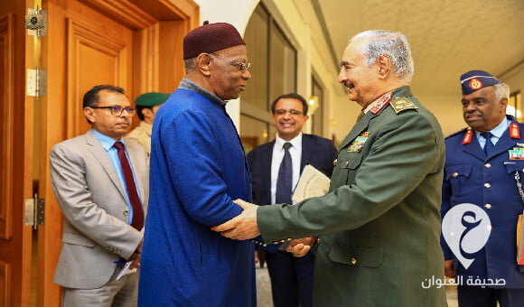 حفتر وباتيلي _أرشيفية