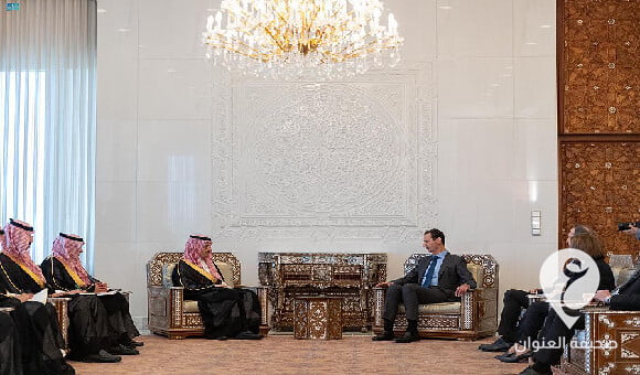 الأولى منذ 2011..الأسد يستقبل وزير الخارجية السعودي 1 الأولى منذ 2011..الأسد يستقبل وزير الخارجية السعودي - العنوان الاخير 2023 04 19T021322.057