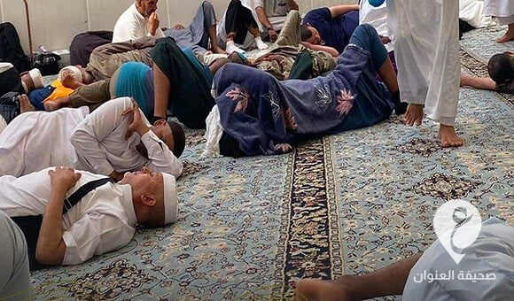 في انتظار العودة إلى ليبيا.. معتمرون ليبيون يفترشون الأرض بمطار جدة 4 في انتظار العودة إلى ليبيا.. معتمرون ليبيون يفترشون الأرض بمطار جدة - 135659595