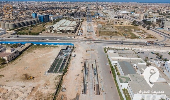 بنغازي.. تواصل أعمال تنفيذ مشروع جسر "الوحدة العربية" - 336378291 2801785333291930 3805537948054204906 n