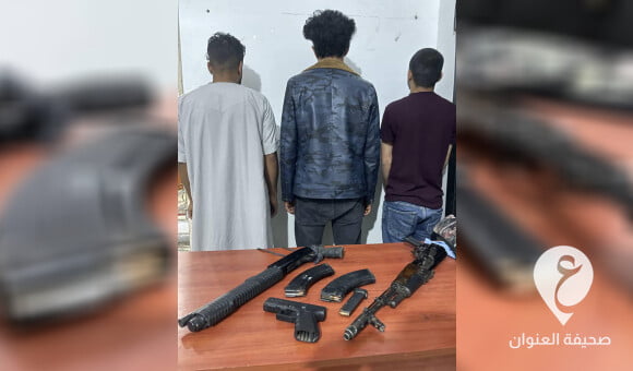القبض على ثلاثة أشخاص في صبراتة بتهمة بقتل شخص في شجار استخدمت فيه أسلحة نارية - PSD العنوان 19 2