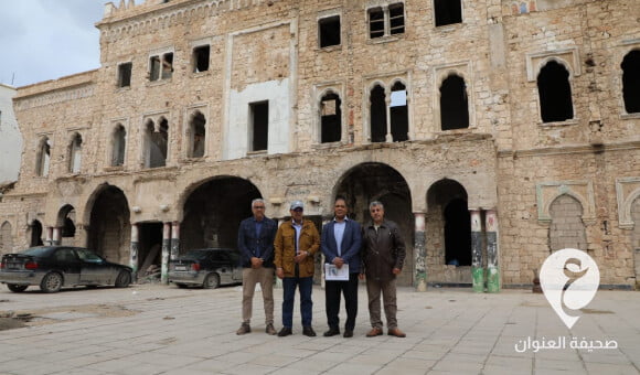 بلدية بنغازي ولجنة إعمار مدينتي بنغازي ودرنة تؤكدان حرصهما على تطوير منطقة وسط البلاد بنفس الهوية التاريخية للمنطقة - PSD العنوان 2023 04 08T233533.087