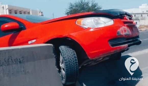 حادث سير قرب جزيرة غوط الشعال ومصرع راكب دراجة في حادث دهس بطريق مطار طرابلس - PSD العنوان 2023 04 14T164451.949