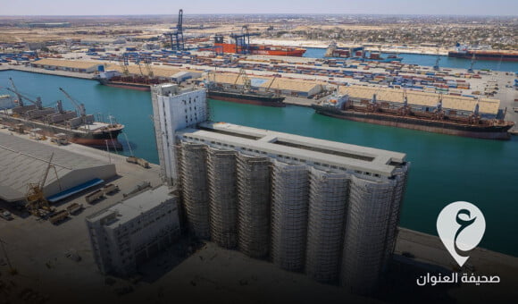 صيانة صوامع الحبوب بالمنطقة الحرة بمصراتة لأول مرة منذ إنشائها في السبعينيات - PSD العنوان Copy 42 1