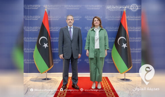 المنقوش تبحث مع بن قدارة التعاون لتفعيل الاتفاقيات مع الشركات العالمية - العنوان الاخير 84