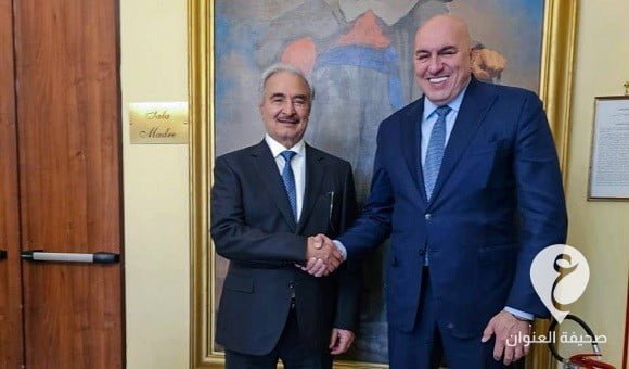 حفتر يبحث مع وزير الدفاع الإيطالي تشكيل لجان مُشتركة لمراقبة وتأمين حدود ليبيا الجنوبية - 345435169 1596251197517099 8503731169335637555 n