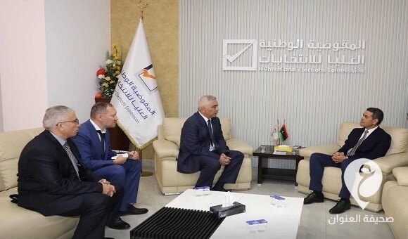 وفد روسي يطلع على جاهزية مفوضية الانتخابات - 346966396 160337143663391 5160440552770302422 n