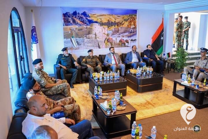 وفد من القيادة العامة والحكومة الليبية يزور مدينة سبها - 347281523 253548807353576 367495615389282603 n