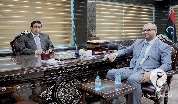 المنفي يبحث مع بوشاح آلية تسريع إنجاز القوانين الانتخابية - 347403912 640952164103853 2198174465501071055 n