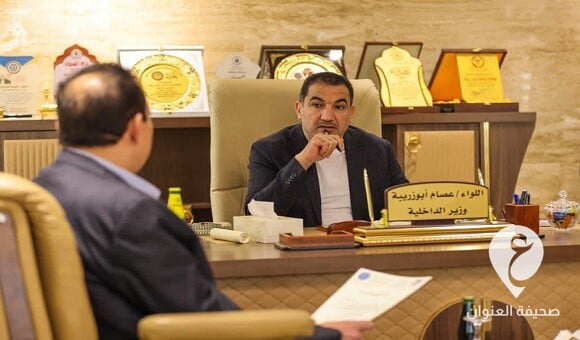 أبوزريبة يقف على المشاكل التي تواجه الأجهزة الأمنية شرقي البلاد - 348484138 580826170702130 4407554732941988940 n