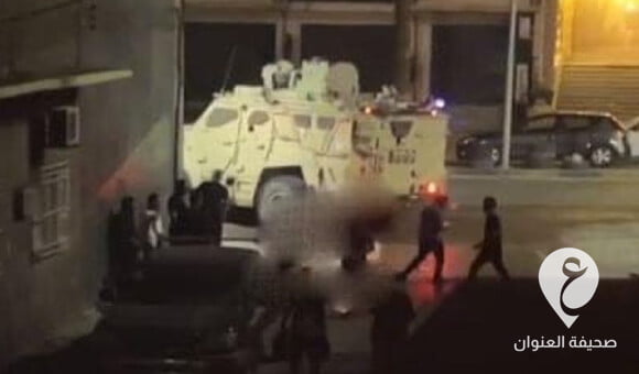 حرب شوارع وسط طرابلس طرفيها تابعين لحكومة الدبيبة - PSD العنوان 14