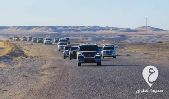 وفد من القيادة العامة يزور الحقول والمنشآت النفطية والمناطق الحدودية الجنوبية - PSD العنوان 37