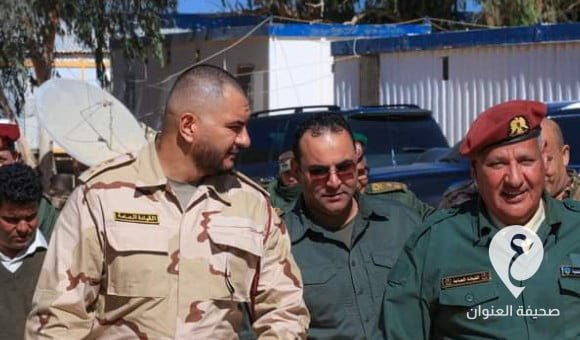 وفد من القيادة العامة يزور الحقول والمنشآت النفطية والمناطق الحدودية الجنوبية - PSD العنوان 40