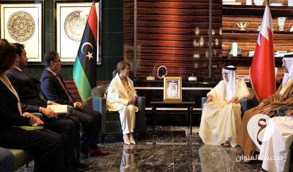 المنقوش في البحرين ضمن جولة دولية لحشد الدعم العربي لإجراء الانتخابات في ليبيا - PSD العنوان 63