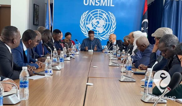 باثيلي يجتمع بسفراء الدول الأفريقية لبحث التحديات السياسية والأمنية التي تواجه ليبيا - PSD العنوان 72