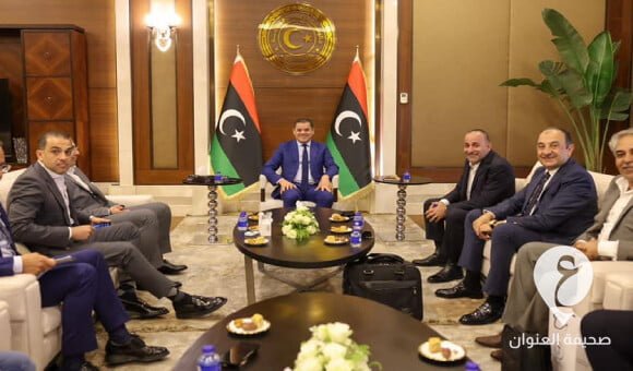 الدبيبة يلتقي بوفد مصري ومسؤولين من جهاز المخابرات المصرية نتائج لمتابعة أعمال اللجنة المشتركة المصرية الليبية - PSD العنوان 81