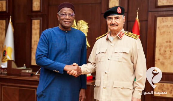 المشير حفتر يستقبل في بنغازي المبعوث الأممي إلى ليبيا - PSD العنوان 9