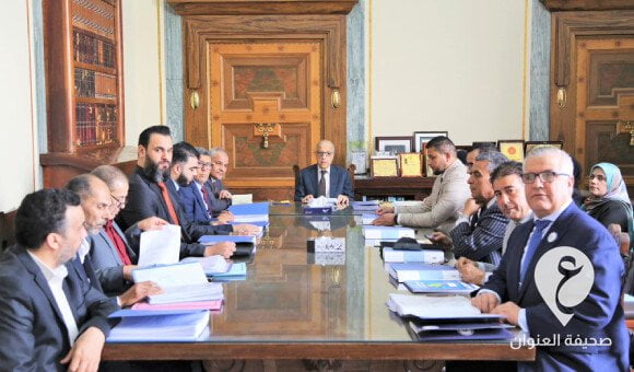 عقد اجتماع موسع للجنة الوطنية لمكافحة غسل الأموال وتمويل الإرهاب برئاسة الكبير - PSD العنوان 91