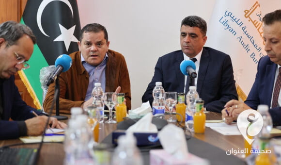في اجتماع مع شكشك.. الدبيبة يدعو لدعم خطة الشركة العامة للكهرباء خلال الذروة الصيفية - PSD العنوان 99