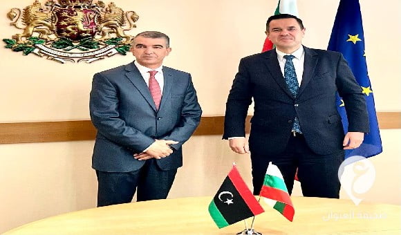 سفير ليبيا في بلغاريا يبحث مع وزير الاقتصاد رفع التبادل التجاري - العنوان الاخير 2023 05 03T211421.804