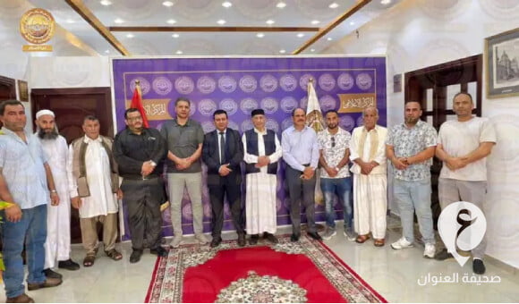 ممثلي البنيان المرصوص والمشايخ والأعيان..عقيلة صالح يلتقي وفدًا من مدينة مصراتة 1 ممثلي البنيان المرصوص والمشايخ والأعيان..عقيلة صالح يلتقي وفدًا من مدينة مصراتة - العنوان الاخير 2023 06 16T022623.093